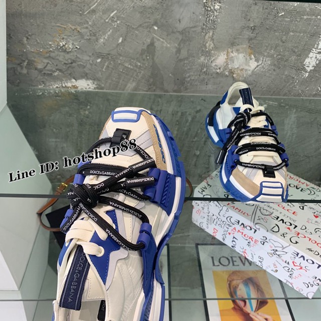 Dolce & Gabbana(杜嘉班納)情侶款DG22春夏老爹鞋休閒運動鞋 dx2206